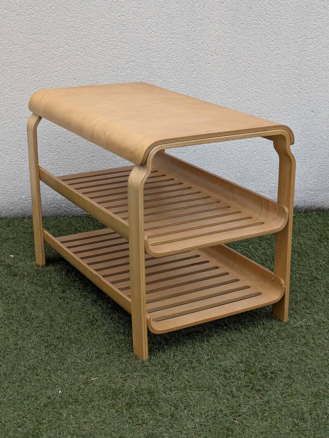 Table Kantra IKEA vintage 1999 – Richard Clark – contreplaqué cintré