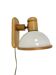 Steinhauer - wall lamp - wood - acrylic - Holland - 70's