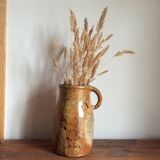 Stoneware pitcher