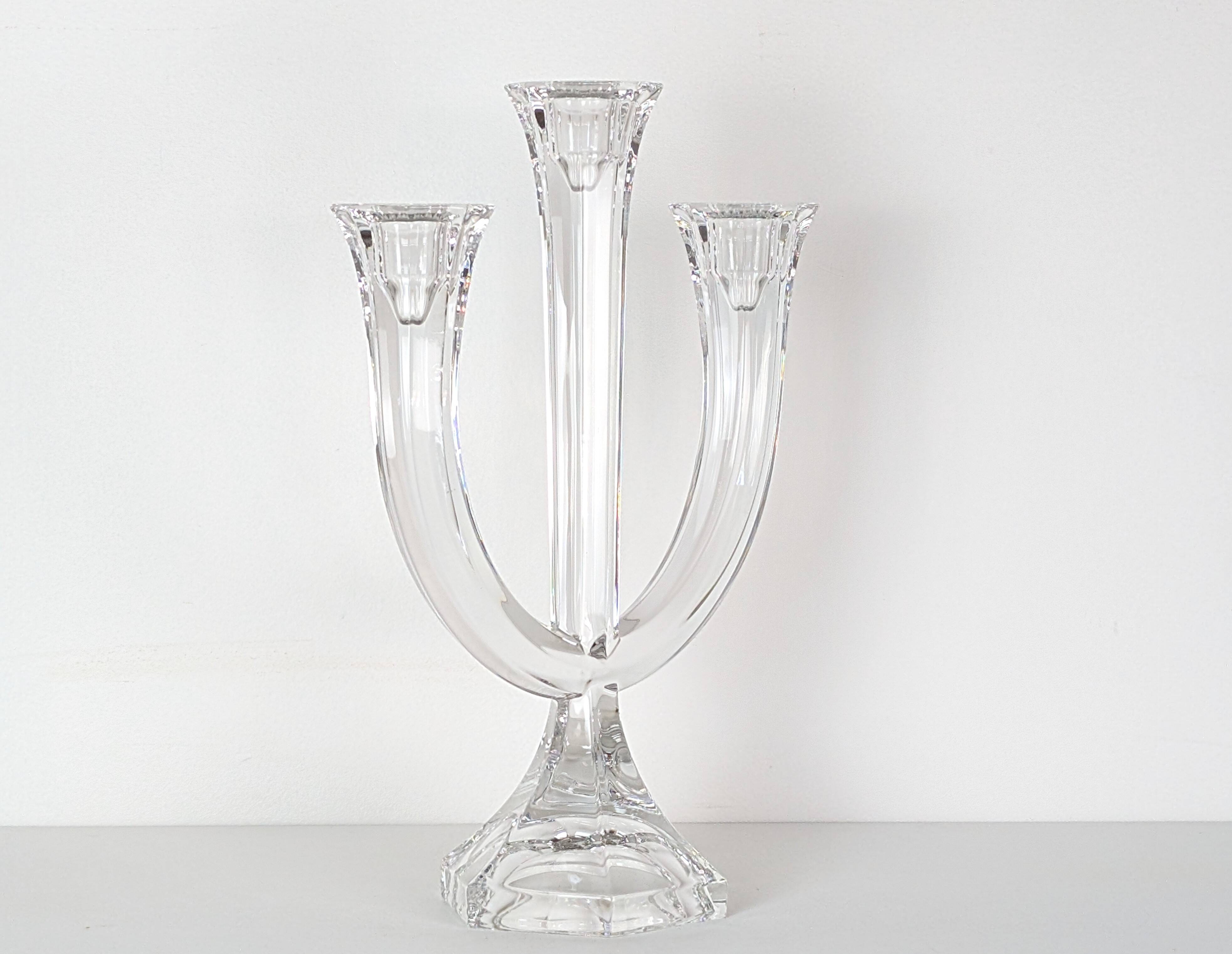 Nachtmann crystal candle holder