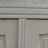 Re-enchanted Art Deco wardrobe in beige.