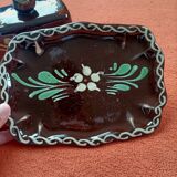 Vintage ceramic butter dish