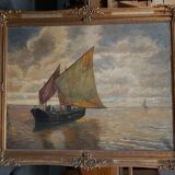 Tableau marine, voilier