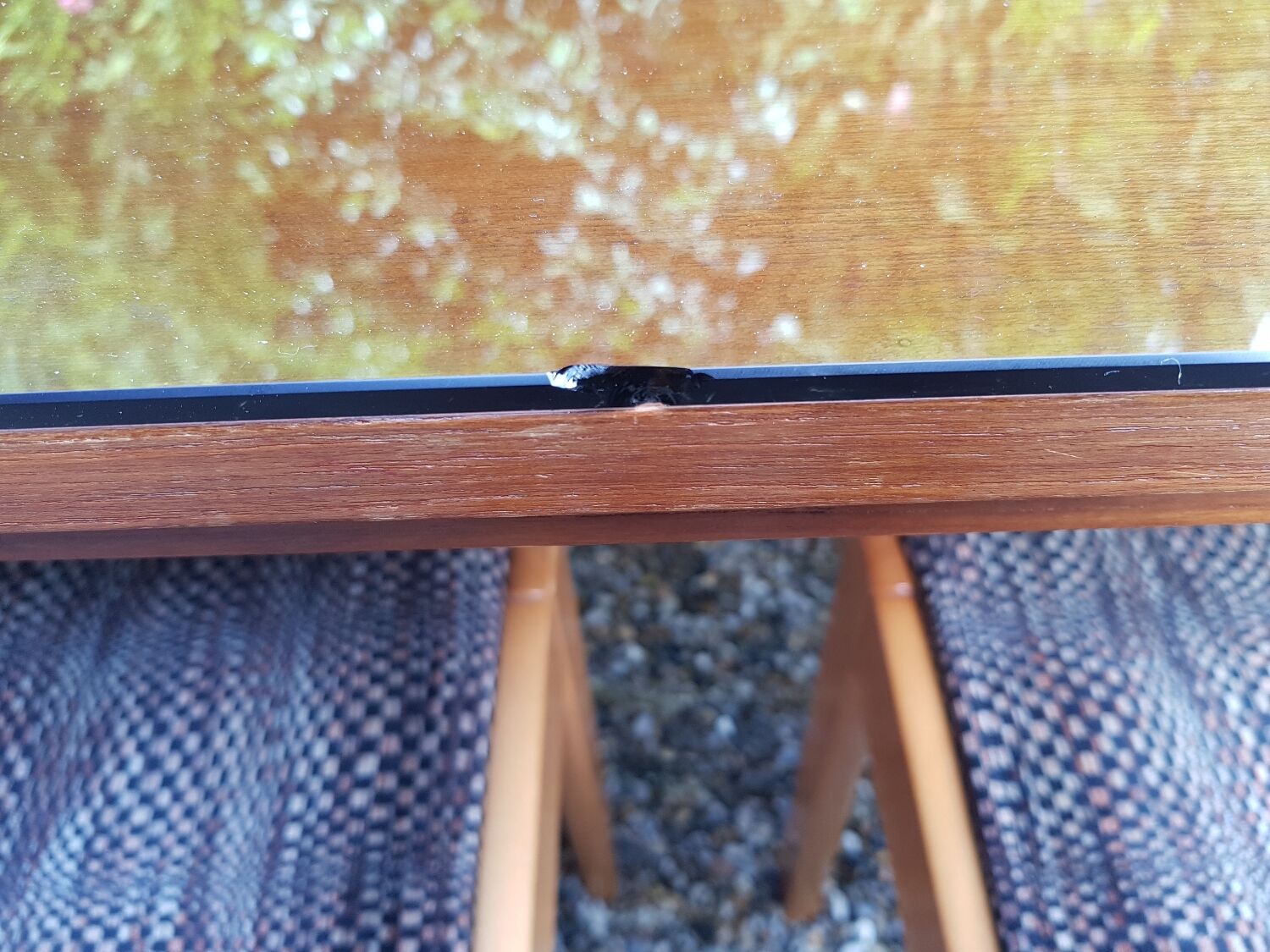 Vintage table from the 50s and 60s