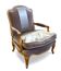 Superb bergère with queen back