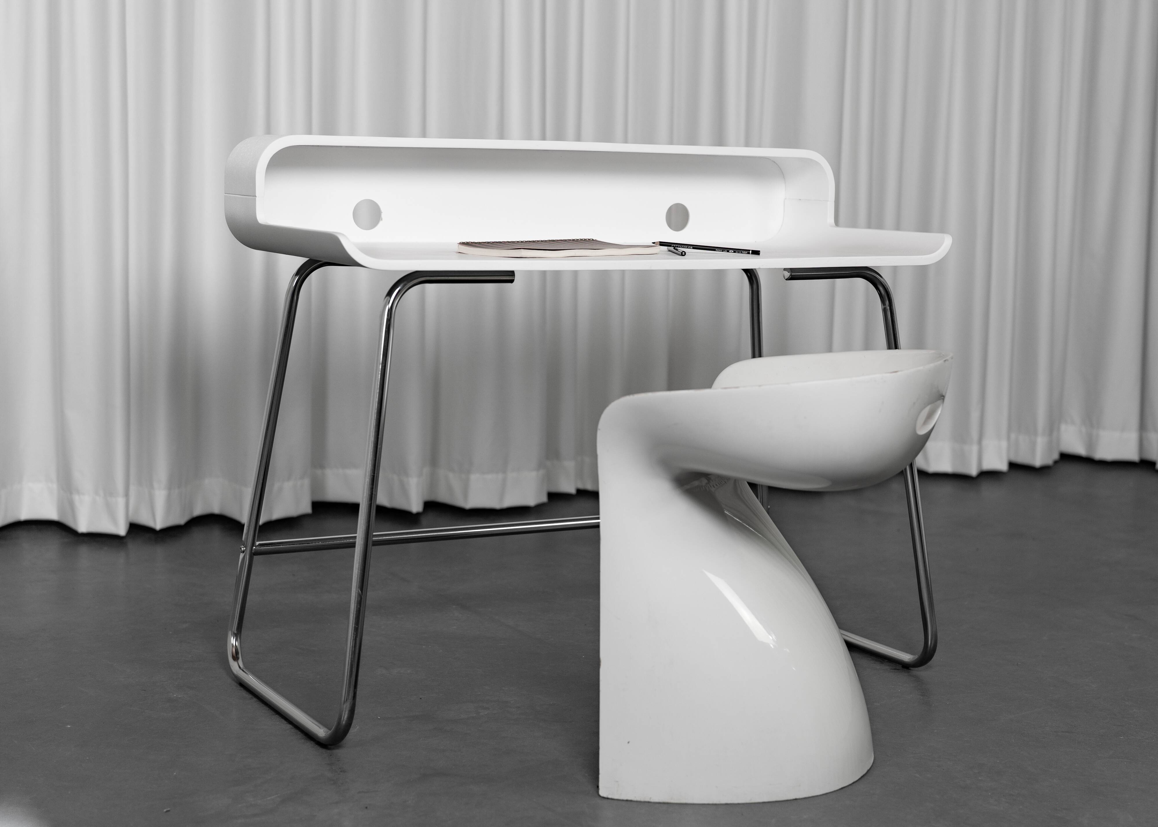 Space Age Stool and Desk