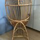Vintage rattan armchair