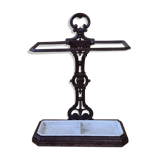 Art Deco cast iron umbrella stand, 1930