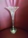 Art Deco cornucopia vase for single flowers