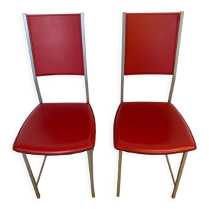 Lot 2 chaises à salle à manger