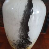 Large mouth-blown vase La Rochère