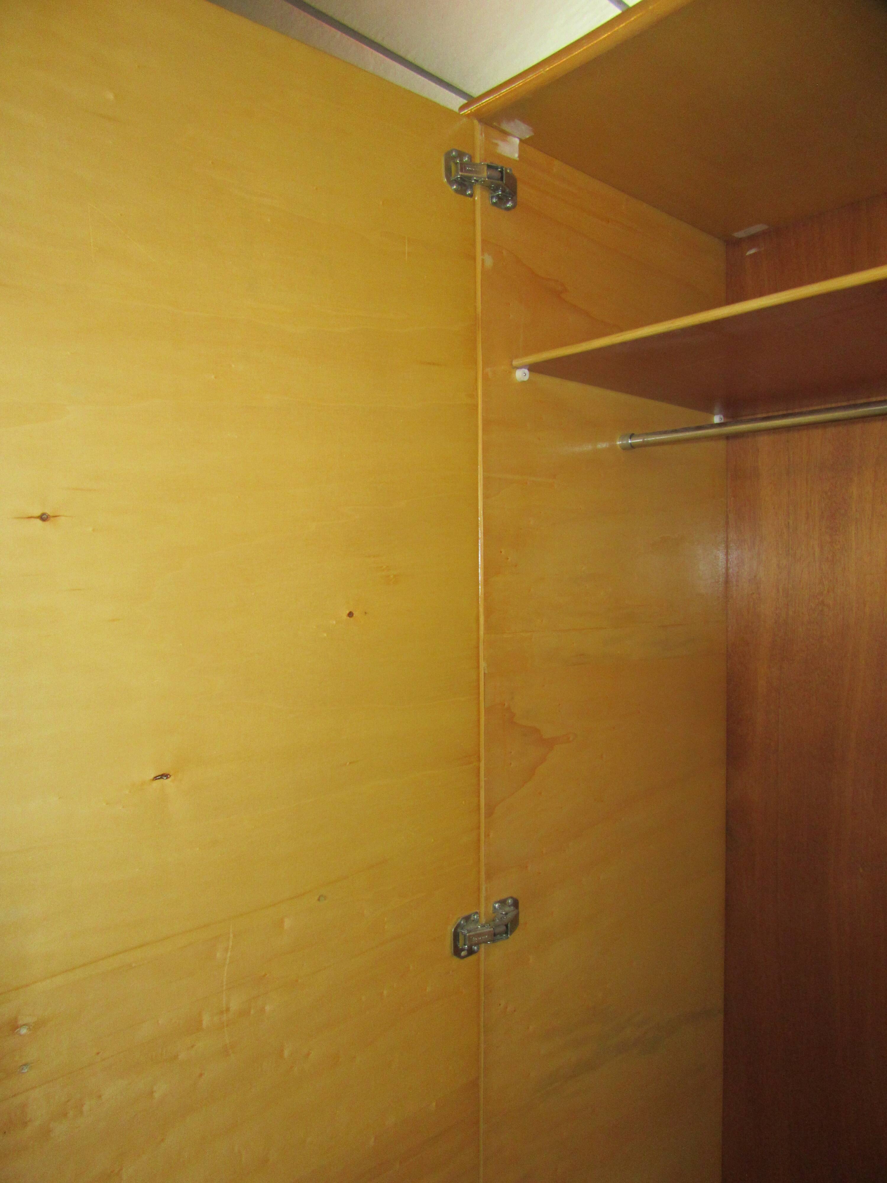 Rattan cabinet and vintage bamboo