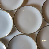 7 porcelain dessert plates from Bavaria in good condition