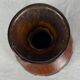 Vase made in Denmark marron et vert