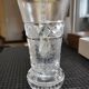 Crystal pitcher. Crystal jug.