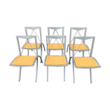 Set of 6 folding chairs from Cattelan