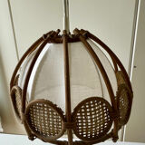 Bamboo and rattan suspension from the 60s/70s.