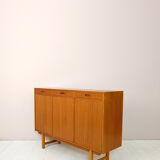 Teak sideboard with three doors