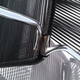 Series 4 chairs black scoubidou