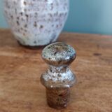 Oil jug in stoneware signed Les poteries de la Vallée Noire