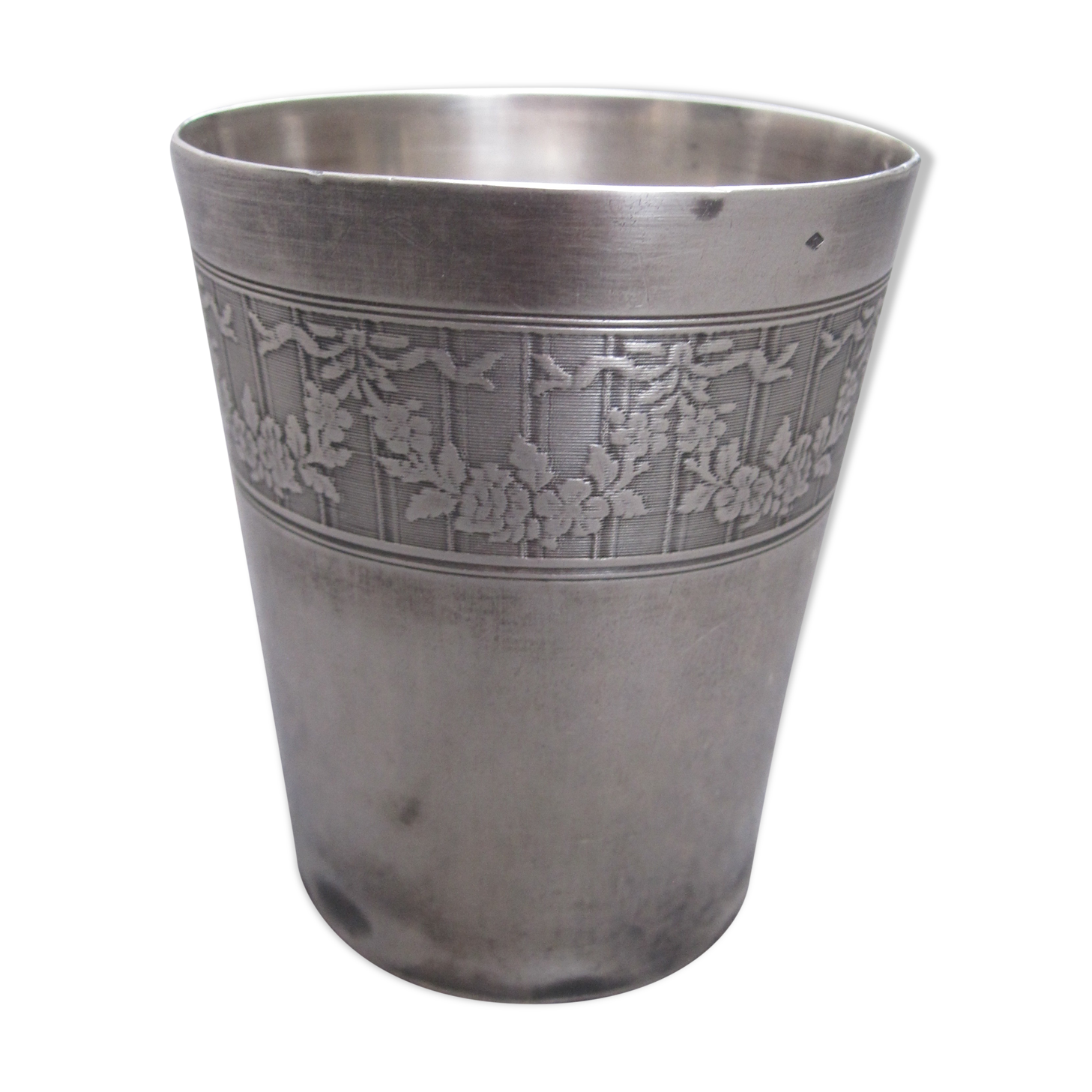 Timbale argent massif Selency