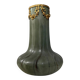 Denbac: ceramic and gilded bronze vase from the Art Nouveau period
