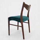 1960s Arne Wahl Iversen Set of Four Dining Chairs for Glyngøre Stolefabrik, Denmark