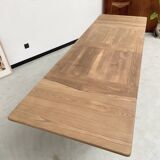 Oak farmhouse table 270 cm with extensions