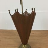 Porte-parapluie cuivre années 50