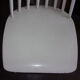 Chaise bois blanc 1950
