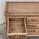Carved solid Padouk chest of drawers 1950
