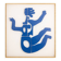 Antonine de Saint Pierre. Eva panel in navy blue lacquered metal. Contemporary.