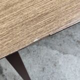 Table vintage pieds compas