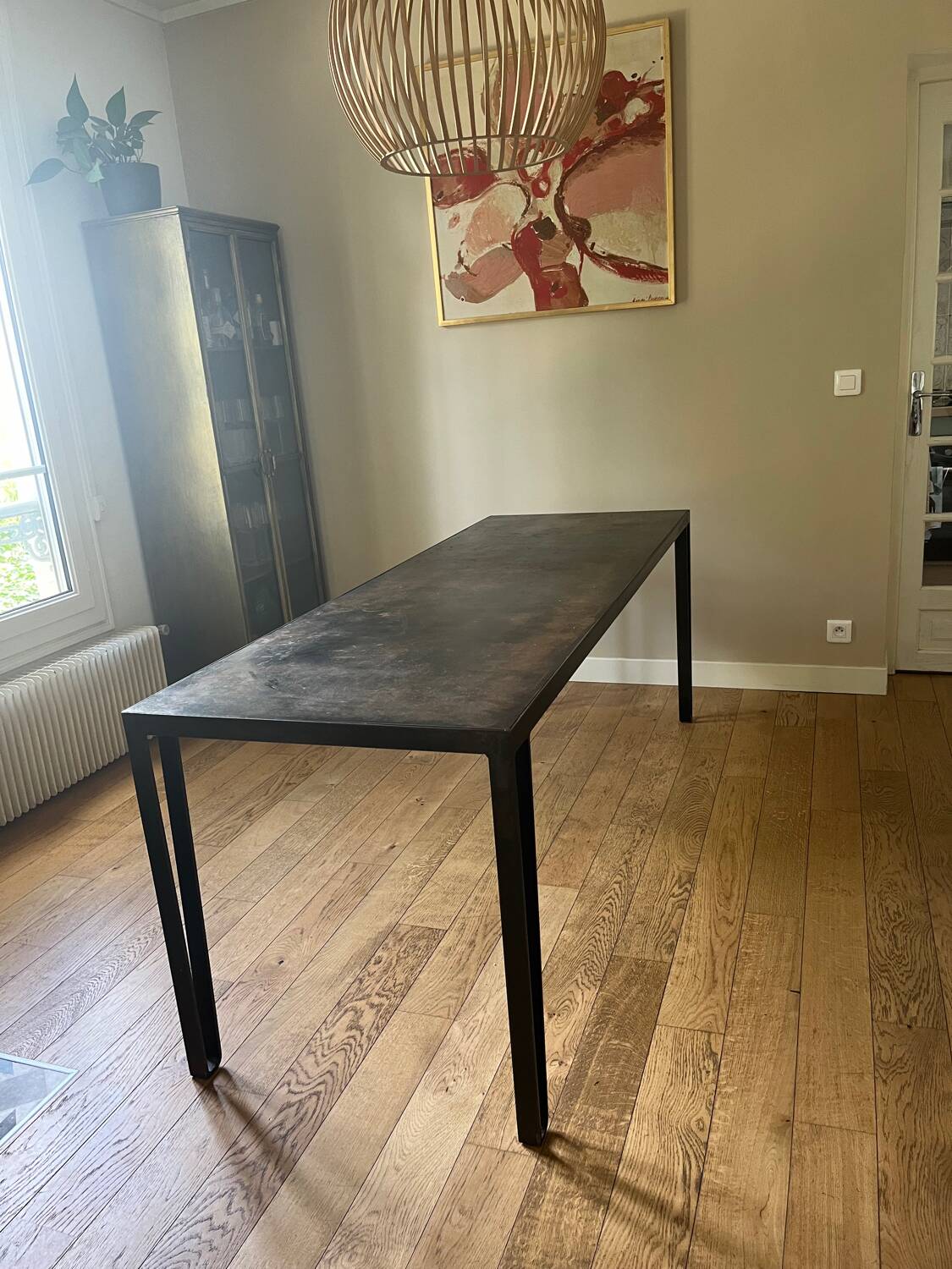 Table en metal