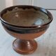 Set of 5 fruit cups / ice in stoneware artisanal pottery 70s