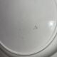 Antique deep earthenware dish FB Badonviller