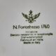 Decorative plate N.Fontebasso