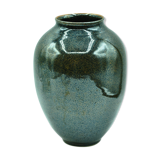 Vase enamelled speckled decoration