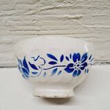 Old bowl blue flowers