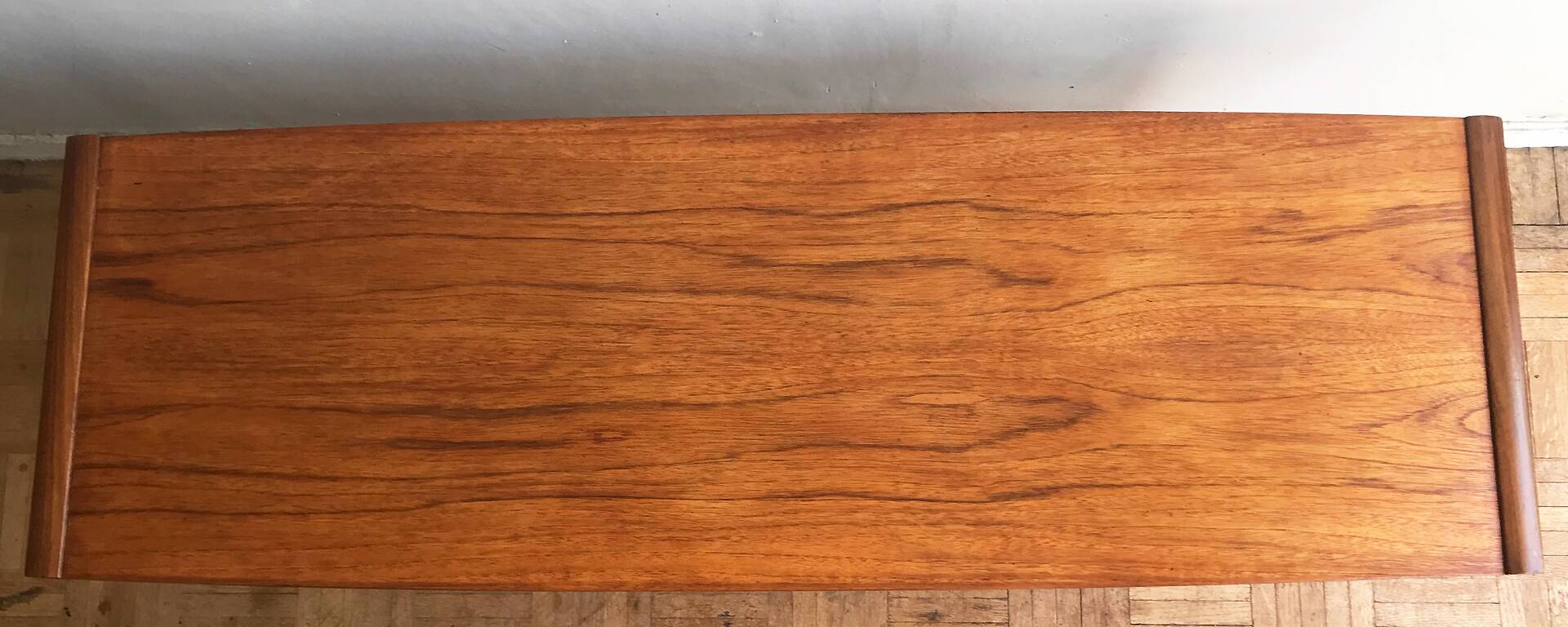 Table basse en teck des années 1960