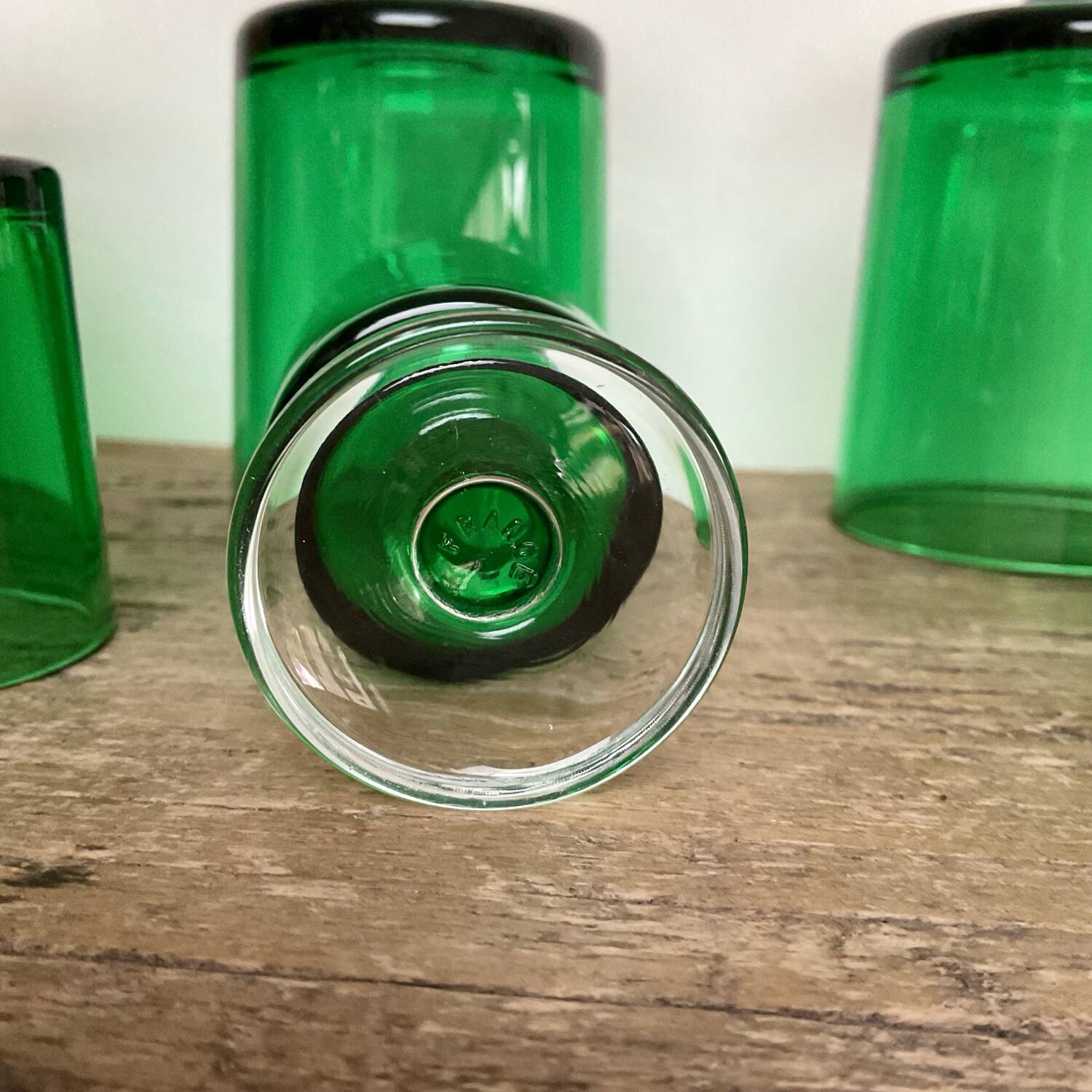 6 LUMINARC “cavalier” glasses