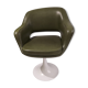 1960 vintage office tulip foot swivel chair