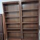 Set of 2 tall bookshelves