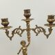 Chandelier 3 branches deco child brass
