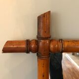 Vintage bamboo mirror 75 x 100 cm