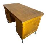 Teacher's desk and chair