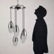 Glass lamp Italy 1960s