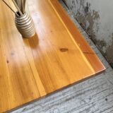 Farmhouse table, mountain furniture from the 50s