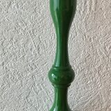 Green laqué wood lamp foot
