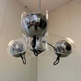 Gino Sarfatti style plexiglass hanging lamp 1970’s